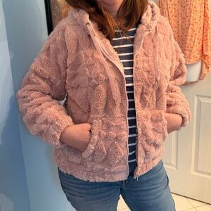 No Boundaries Soft Pink Jacket